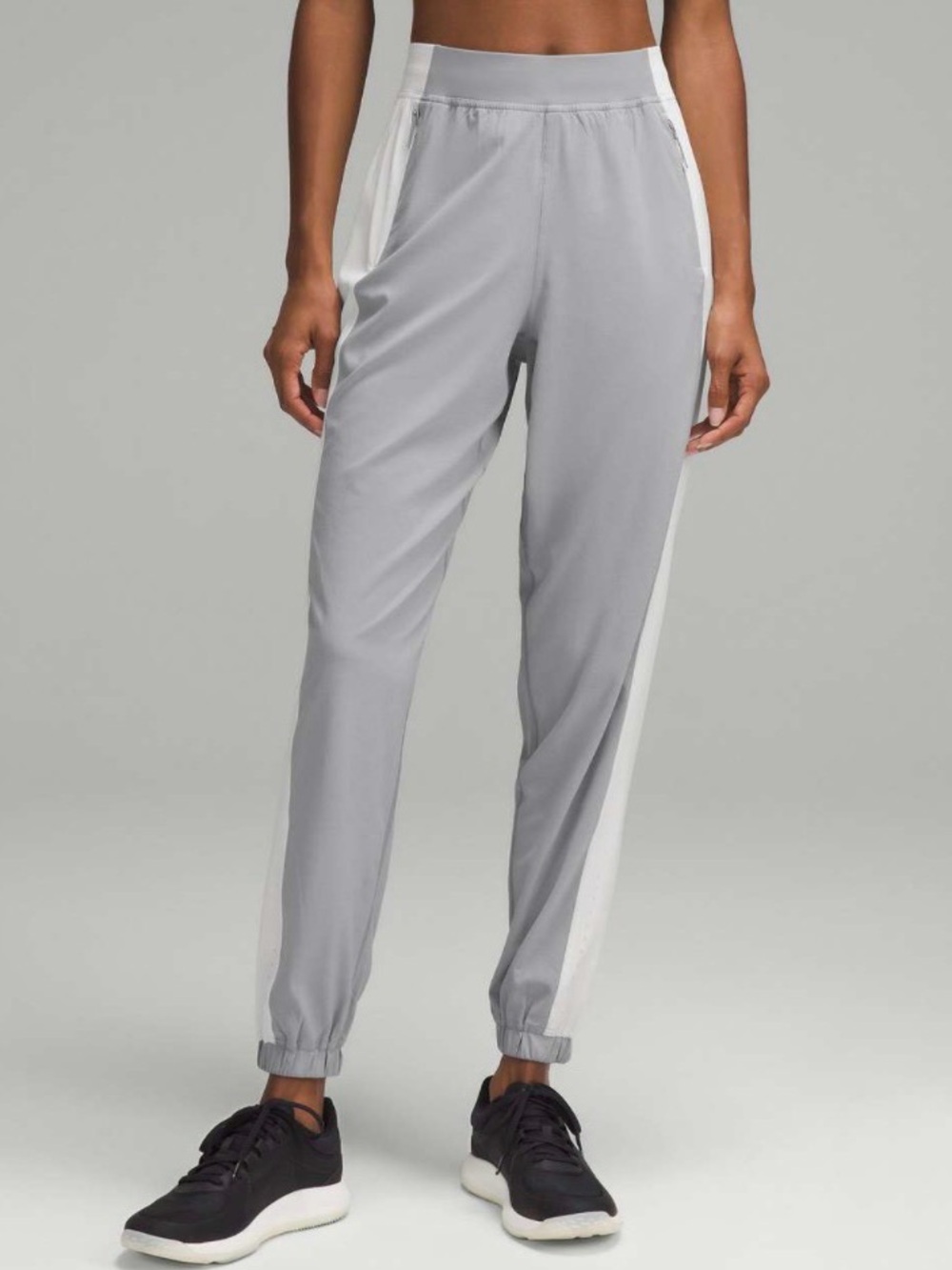 Lululemon Adapted State High-Rise Jogger 6 Colourblock Rhino Grey / Light Vapor